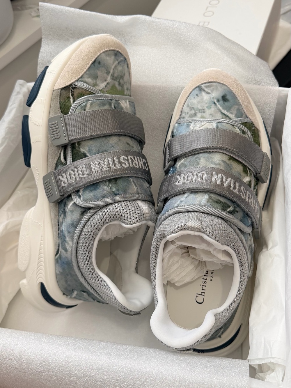 DIOR D WANDLER WOMENS SNEAKERS IN SHADED CAMOUFLAG 💕